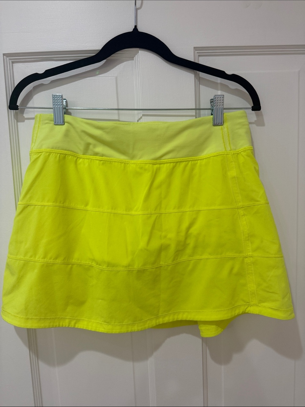 lululemon athletica Neon Yellow Circle Skirt